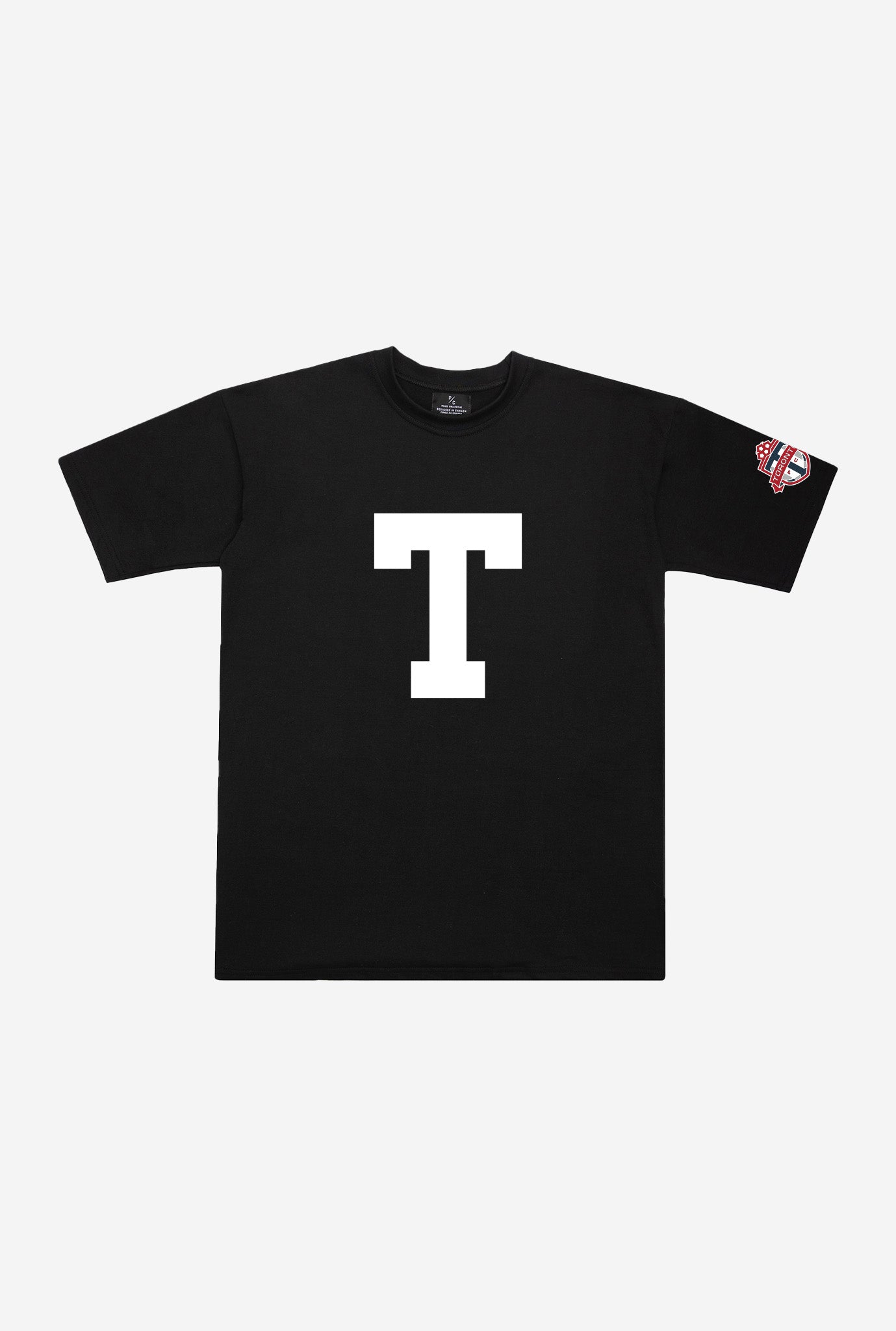 Toronto FC "T" Heavyweight T-Shirt - Black