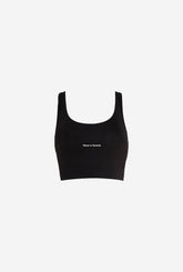 Home is Toronto Minimal Bra Top - Black