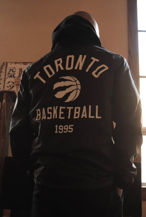 Toronto Raptors Coach Jacket - Black