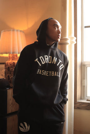 Toronto Raptors Heavyweight Hoodie - Black