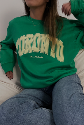 Toronto Vintage Crewneck - Kelly Green