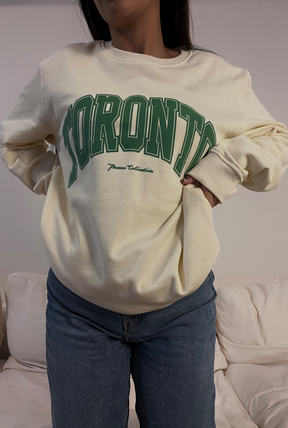 Toronto Vintage Crewneck - Ivory