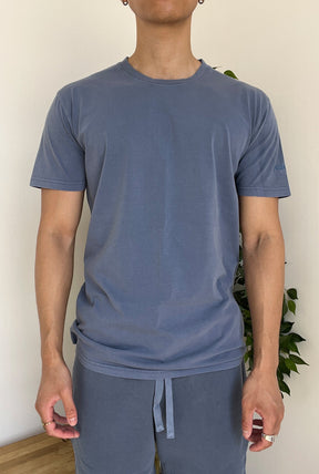 Peace Washed T-Shirt - Faded Blue