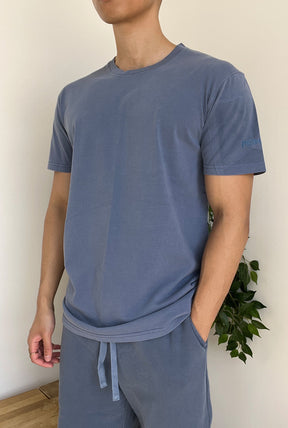 Peace Washed T-Shirt - Faded Blue