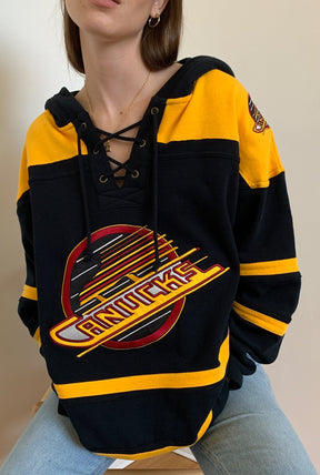 Vancouver Canucks Retro Lacer Hoodie