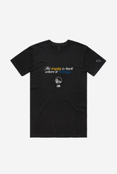 Golden State Warriors Champions '22 - Trophy T-Shirt - Black