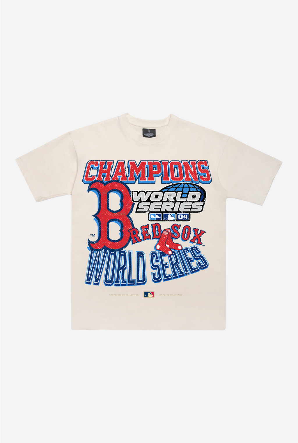 Men's Boston Red Sox Homage Red 2004 World Series Champions Tri