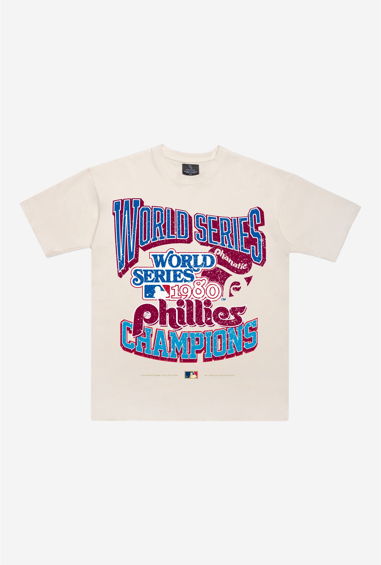Philadelphia Phillies 1980 World Series Cooperstown Collection Premium T-Shirt - Natural