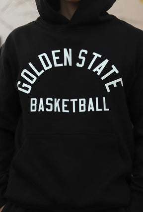 Golden State Warriors Heavyweight Hoodie - Black
