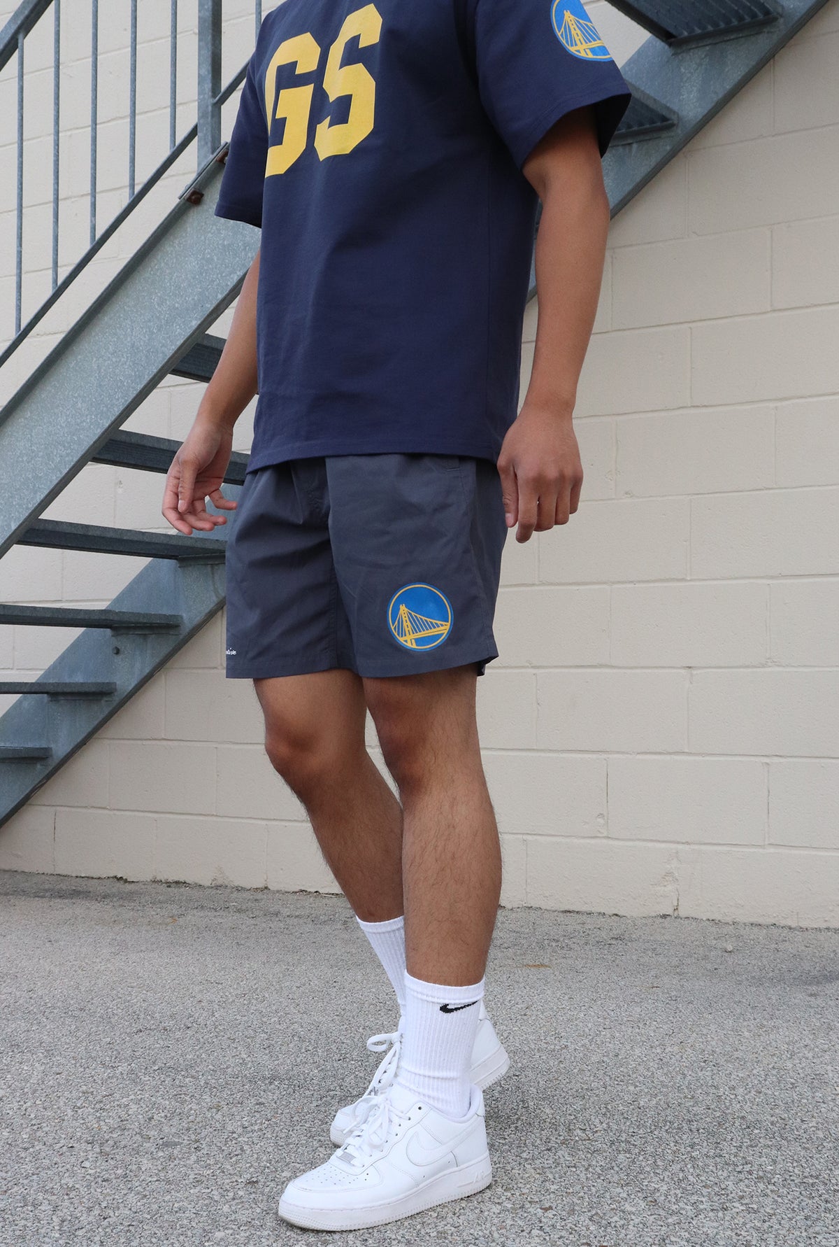 Golden State Warriors Shorts - Petrol Blue