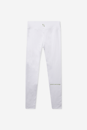 Protect Your Energy Movement™ Leggings - White