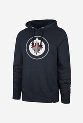 Winnipeg Jets Imprint Headline Hoodie - Navy