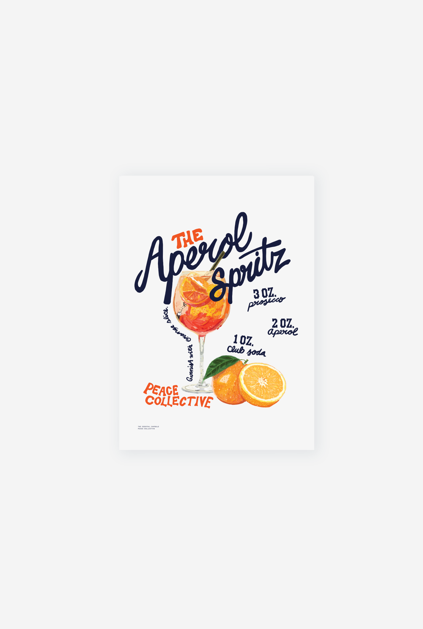 The Aperol Spritz Wall Print