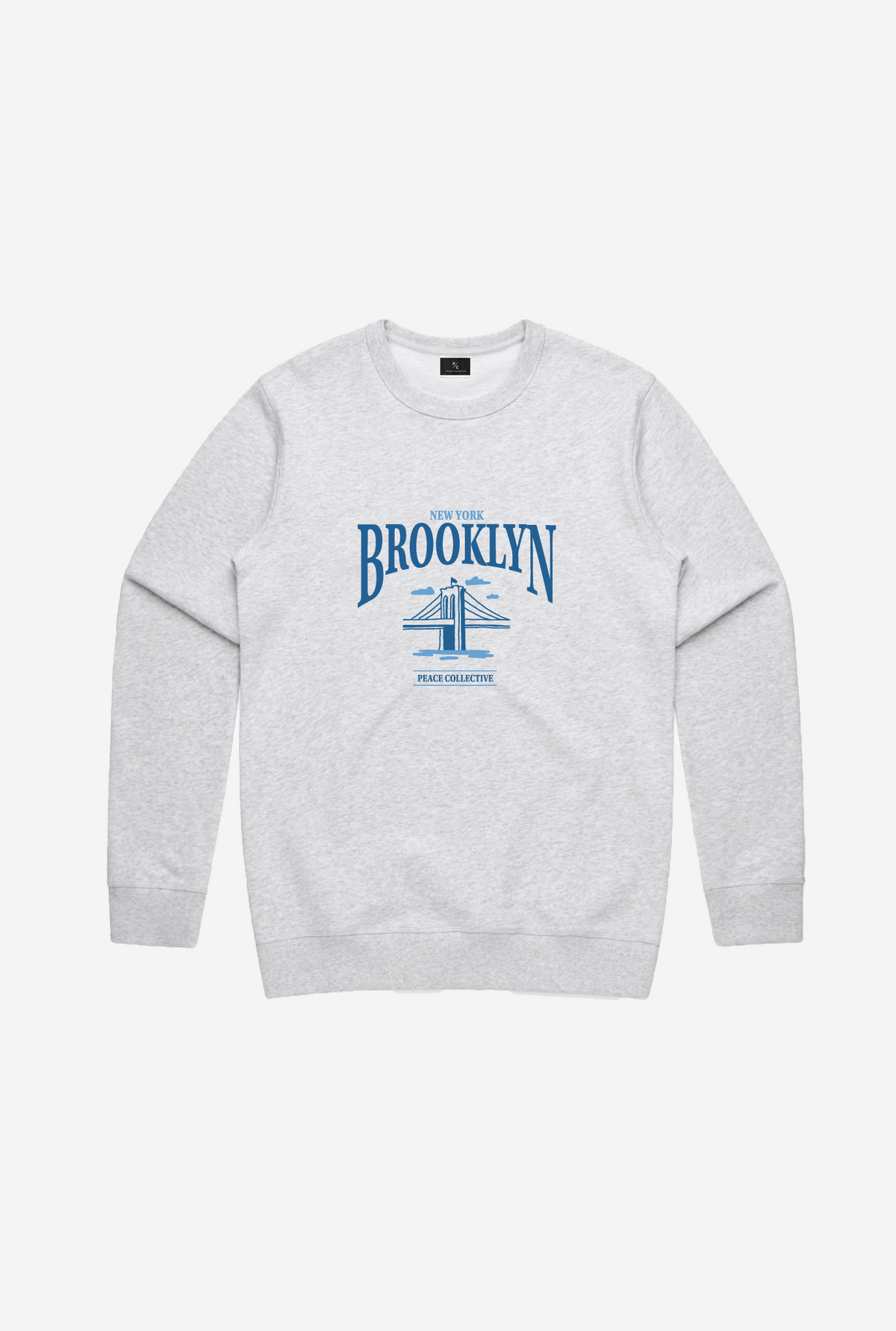 Brooklyn Vintage Crewneck - Ash