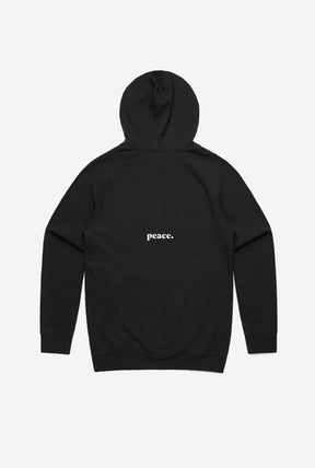 Peace Essentials Hoodie - Black