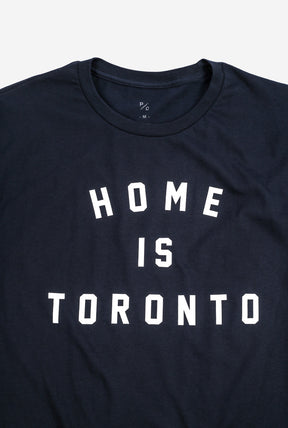 Home is Toronto Varsity T-Shirt - Marineblau