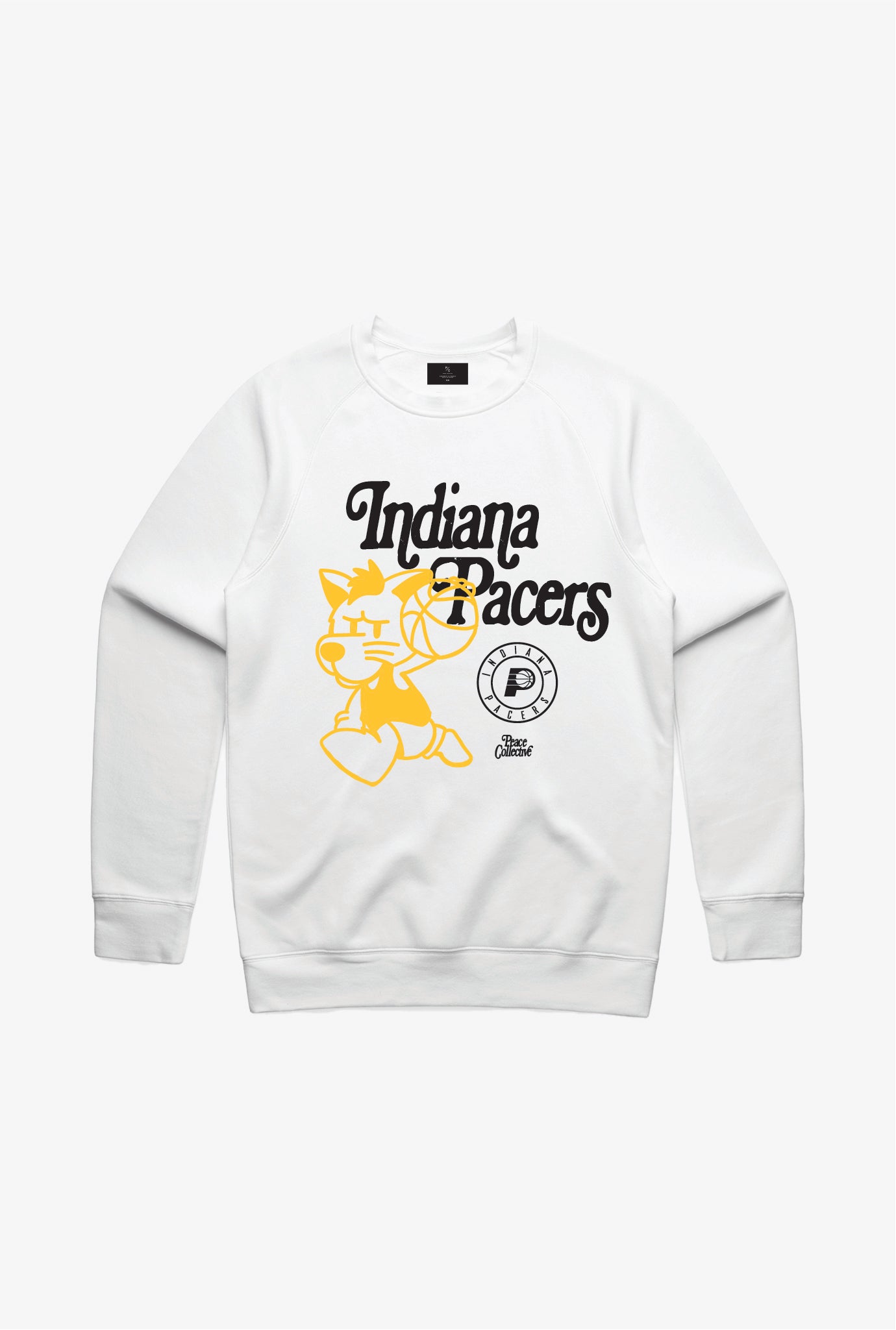 Indiana Pacers Mascot Crewneck - White