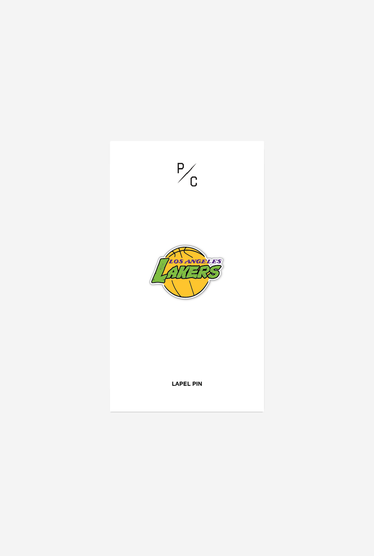 P/C x TMNT Los Angeles Lakers Lapel Pin