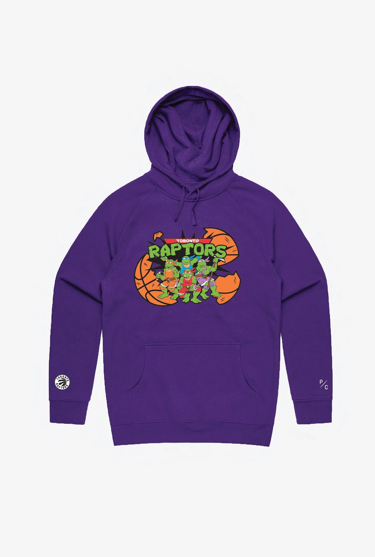 P/C x TMNT Toronto Raptors Hoodie - Purple