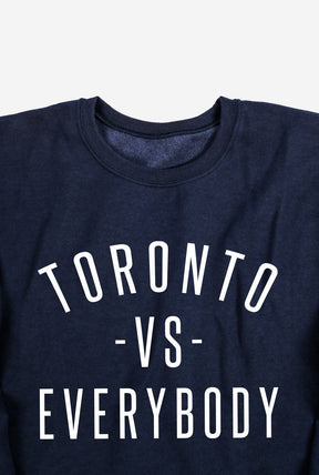 Toronto -vs- Everybody Crewneck - Navy