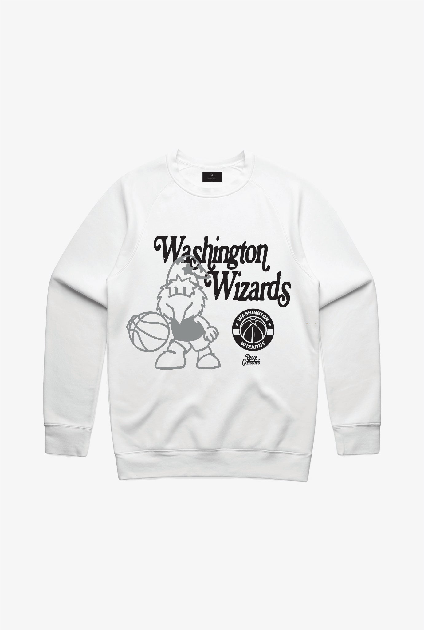 Washington Wizards Mascot Crewneck - White